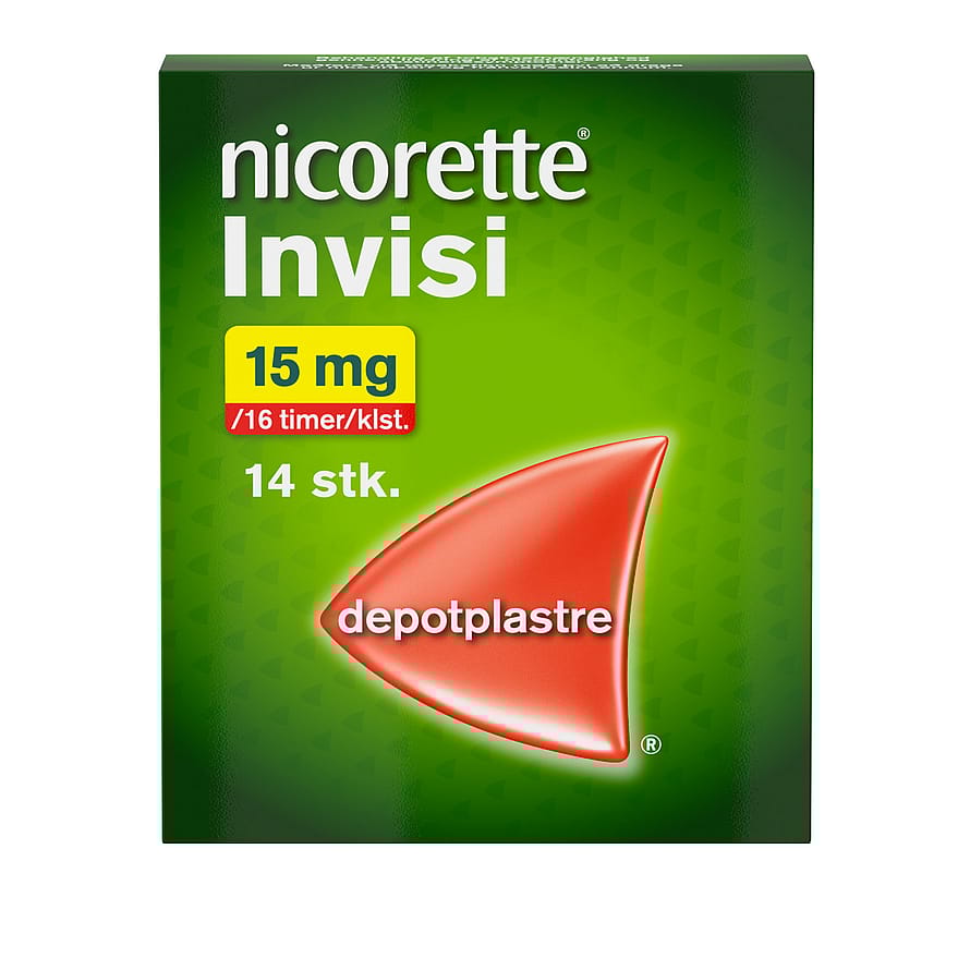 Nicorette® Depotplastre 15 mg/16 timer 14 stk.