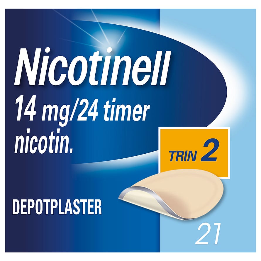 Nicotinell Depotplaster 14 mg 21 stk