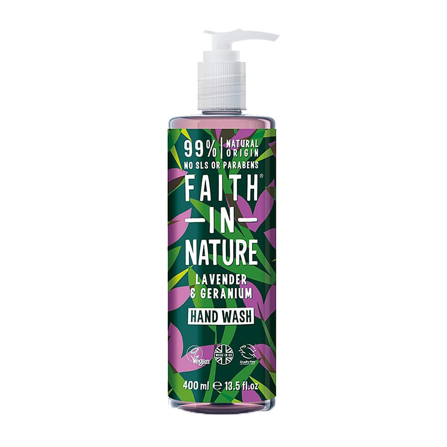Faith In Nature Håndsæbe Lavendel & Geranium 400 ml