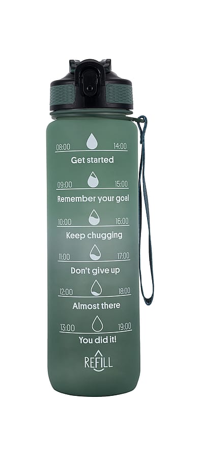 Elevate Motivations Vandflaske 900 ml Forrest Green