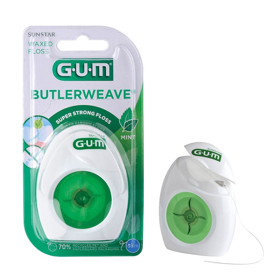 GUM BUTLERWEAVE tandtråd 55 m