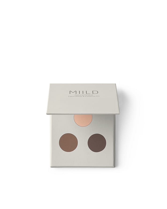 MIILD Natural Mineral Eyeshadow & Eyebrow Kit 02 Dark Stone