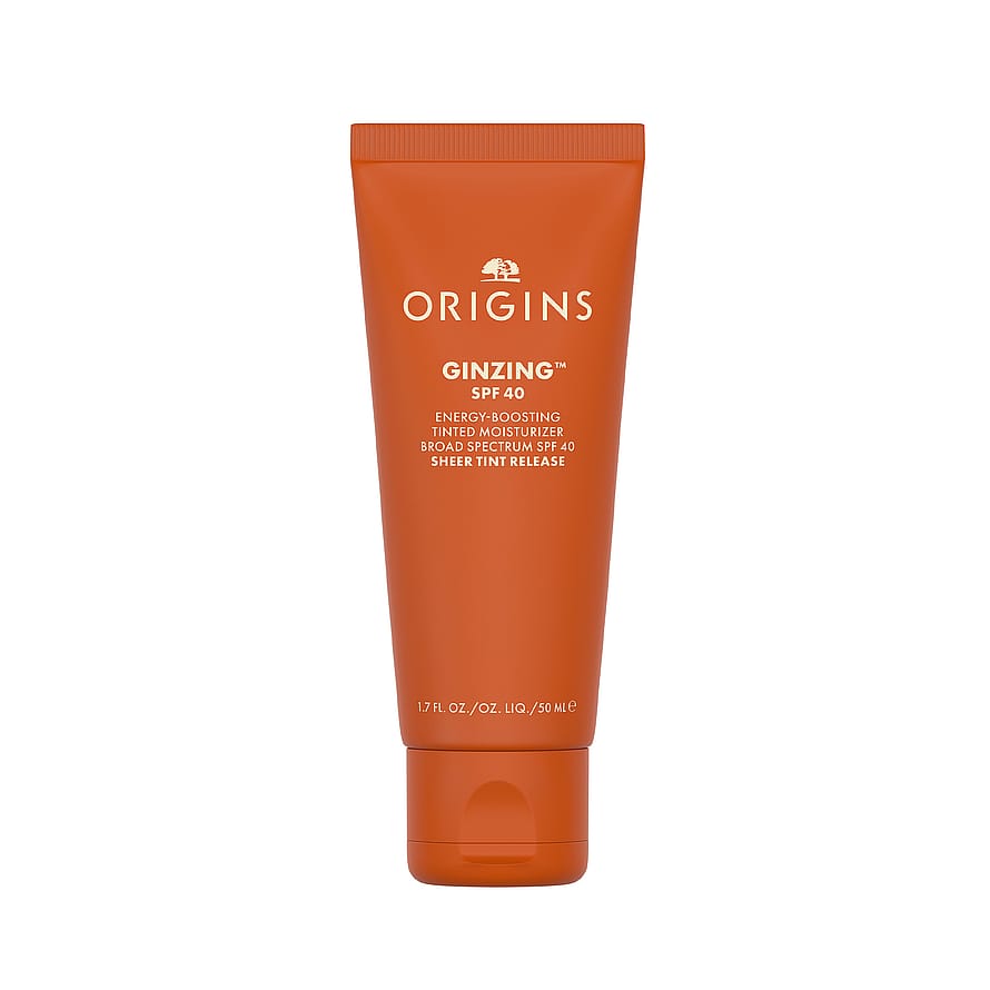 Origins GinZing SPF 40 Energy-Boosting Tinted Moisturizing Face Cream Light to Medium Skintone