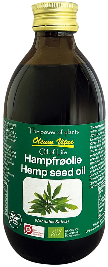 Oil of Life Hampefrøolie Ø 250 ml