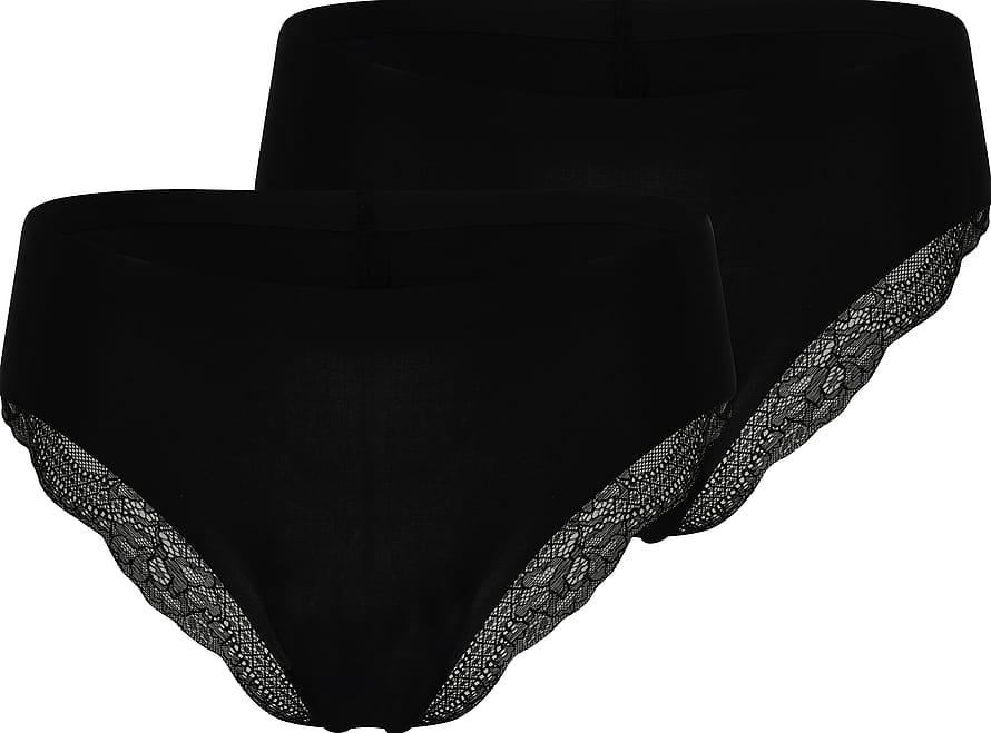 Laze Tai Trusse m. blonde Sort 36