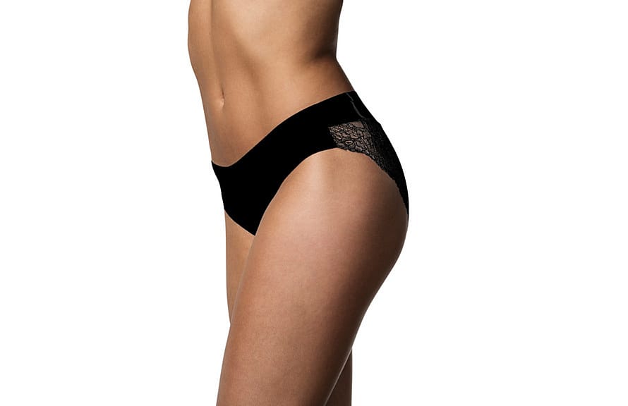 Laze Tai Trusse m. blonde Sort 38