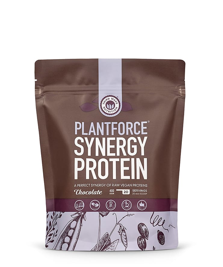 Plantforce Synergy Protein Vegansk Chocolate 400 g