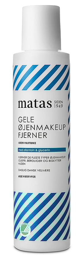 Matas Striber Gele Øjenmakeupfjerner til Alle Hudtyper Uden Parfume 125 ml
