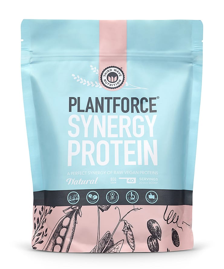 Plantforce Synergy Protein Vegansk Natural 800 g