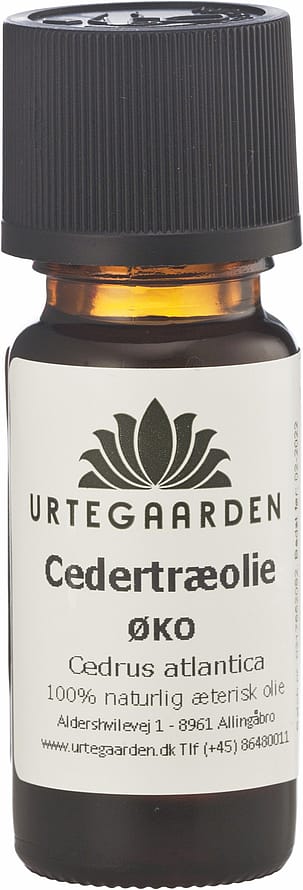 Urtegaarden Cedertræolie ØKO 10 ml.