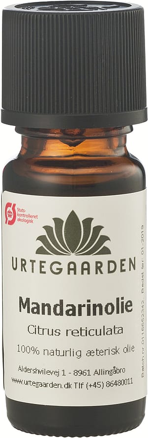 Urtegaarden Mandarinolie Ø 10 ml