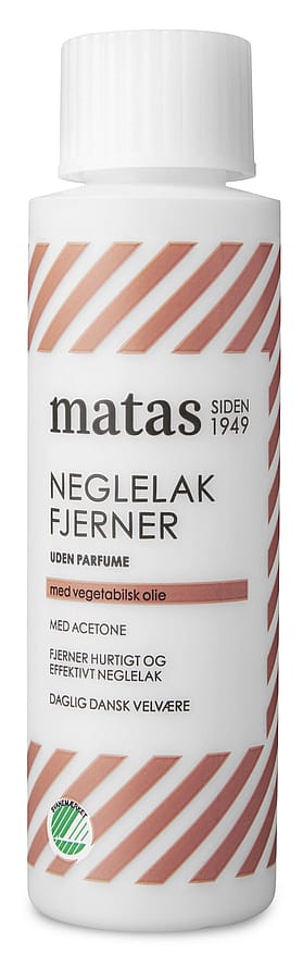 Matas Striber Neglelakfjerner med Acetone og Uden Parfume 100 ml