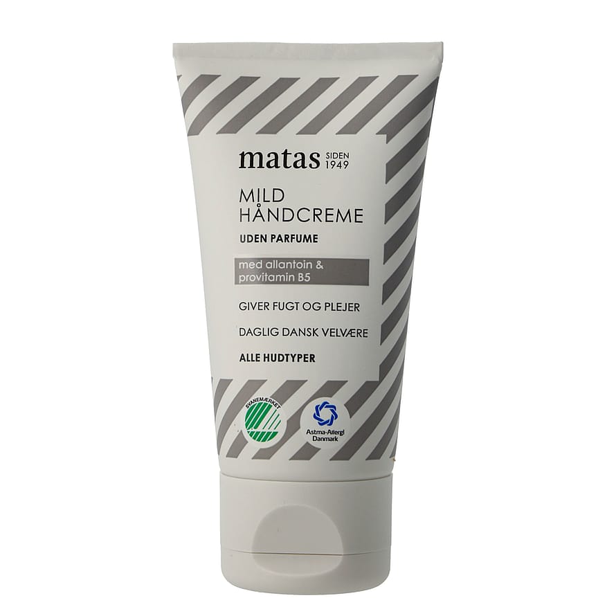 Matas Striber Mild Hand Creme For Sensitive Skin Fragrance Free 40 ml