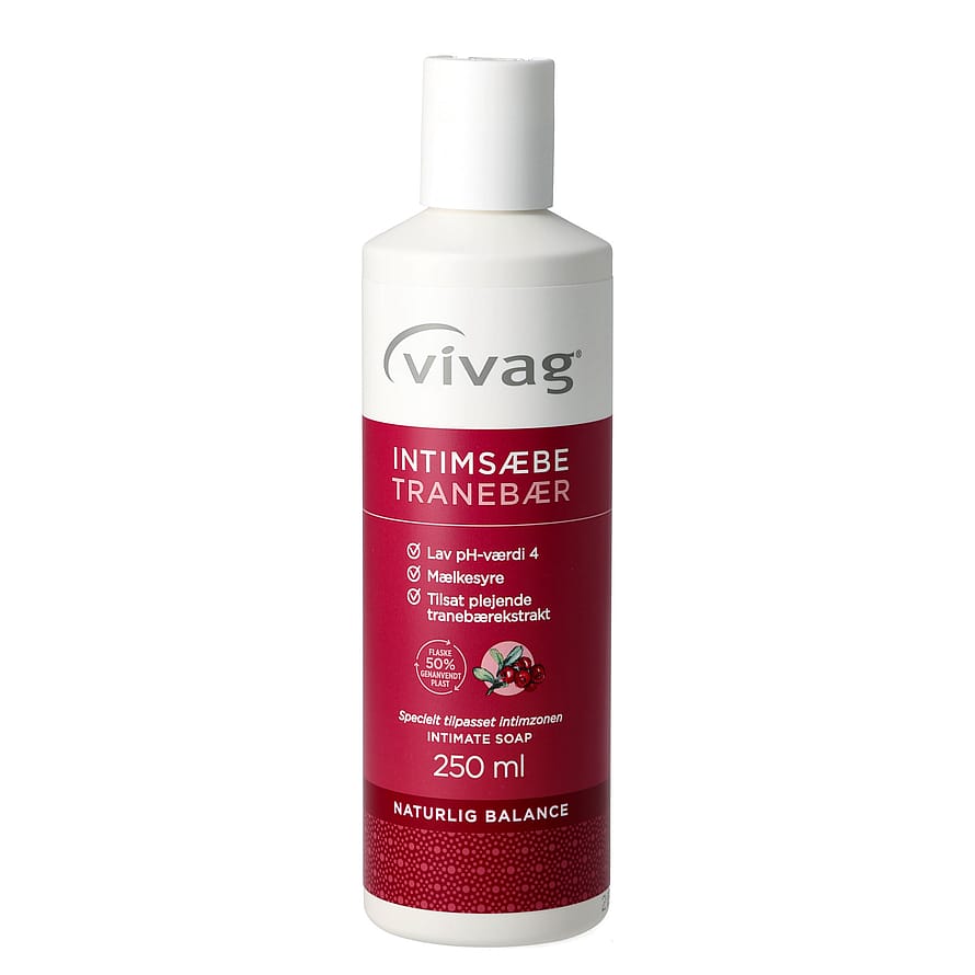 Vivag Intimsæbe med Tranebær 250 ml