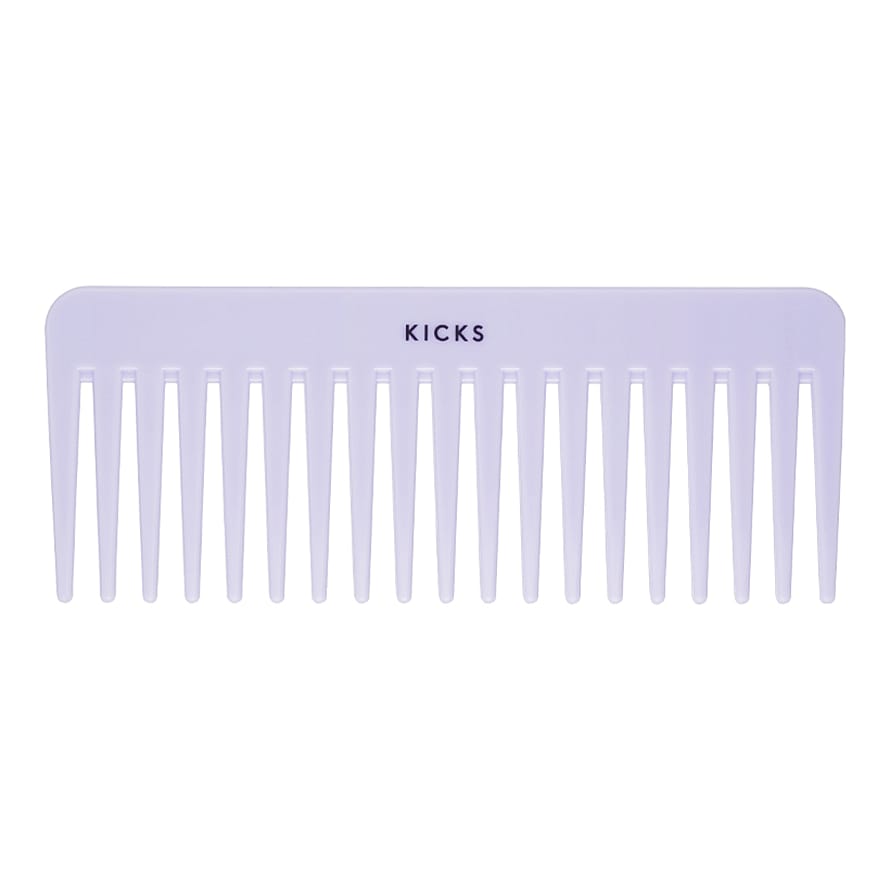 KICKS Beauty Large Hair Comb Lilac