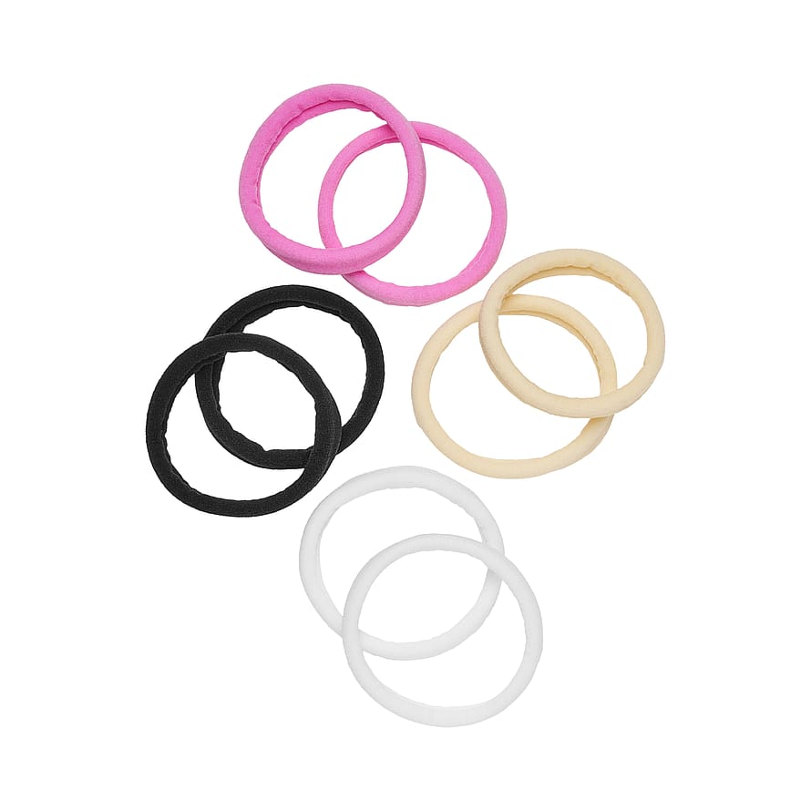 KICKS Beauty Hair Elastic Band 8-pack