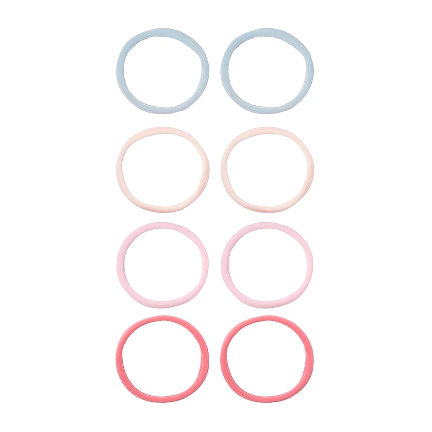 KICKS Beauty Soft Rolled Ties Summer 8 Pak