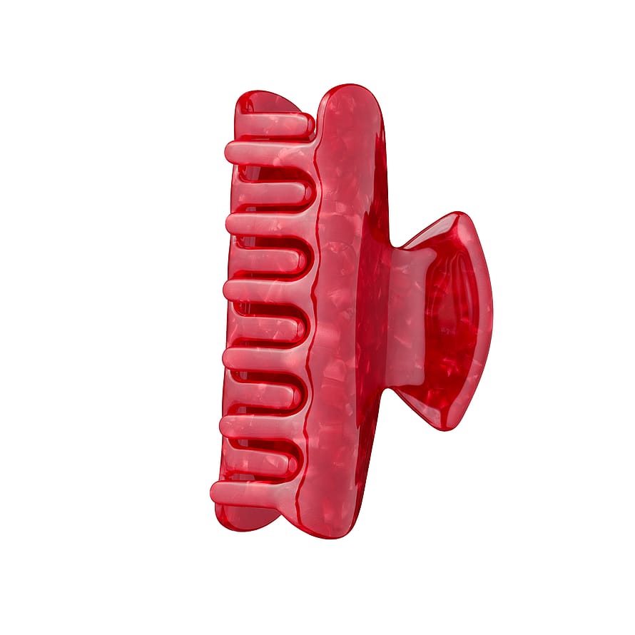 KICKS Beauty Claw Clip Red