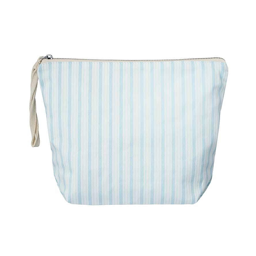KICKS Beauty Cotton Makeup Bag Blue