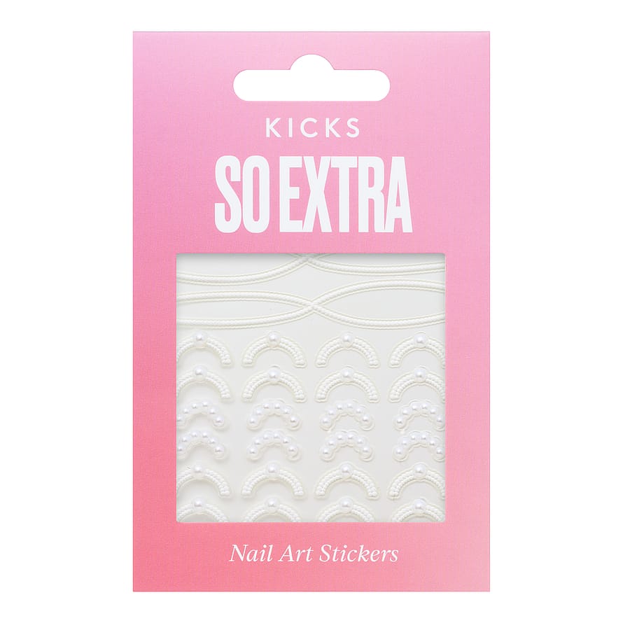 KICKS Beauty Nail Stickers Mini Pearls