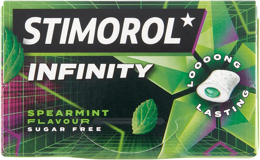 Stimorol Tyggegummi Infinity Spearmint 22 g