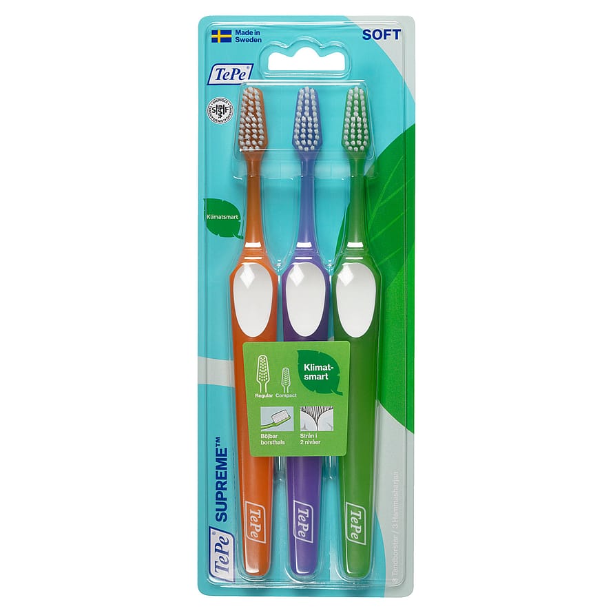 TePe Supreme™ Soft Tandbørste 3-pak