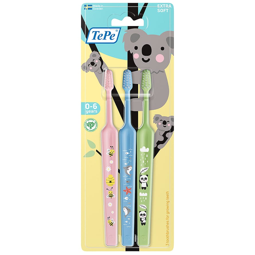 TePe Mini™ Extra Soft Tandbørste 3-pak