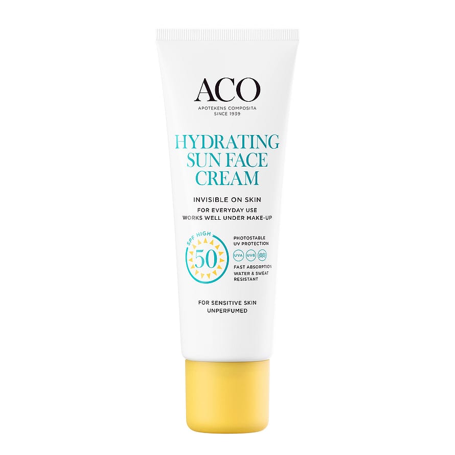 ACO Hydrating Sun Face Cream SPF50 40 ml