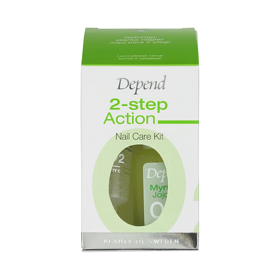 Depend 2 step Action Nail Care Kit 21 ml