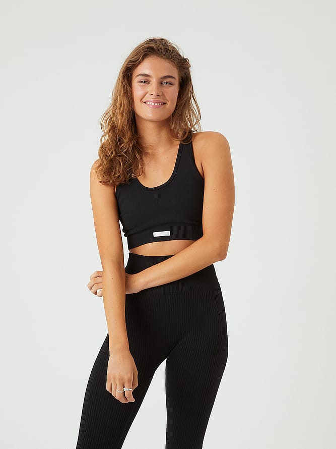 Björn Borg Studio Low  Seamless Bra Black S/M