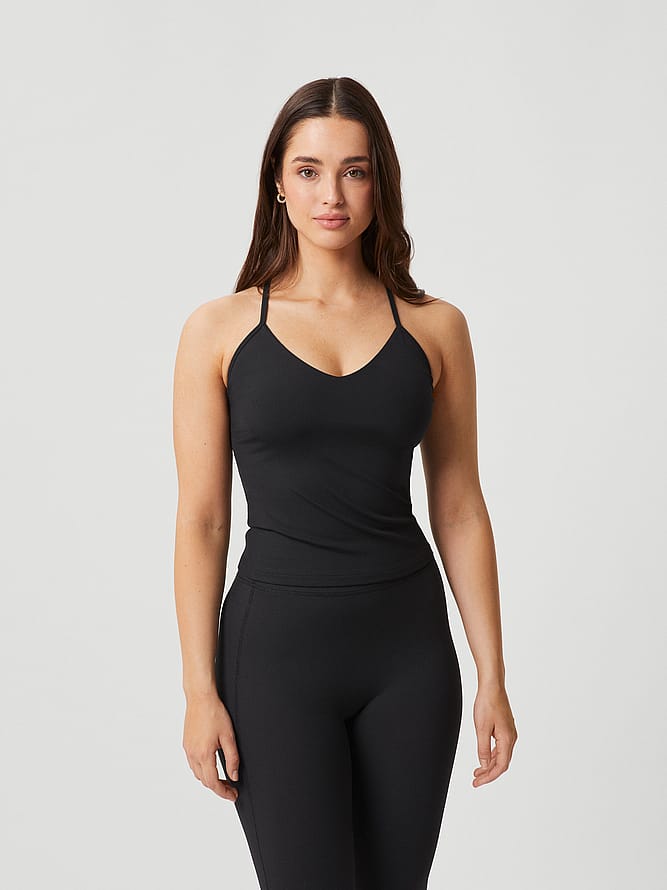 Björn Borg Studio Rib Strap Tank Black XL