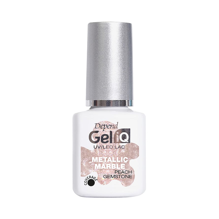 Depend GeliQ Metallic Marble Peach Gemstone