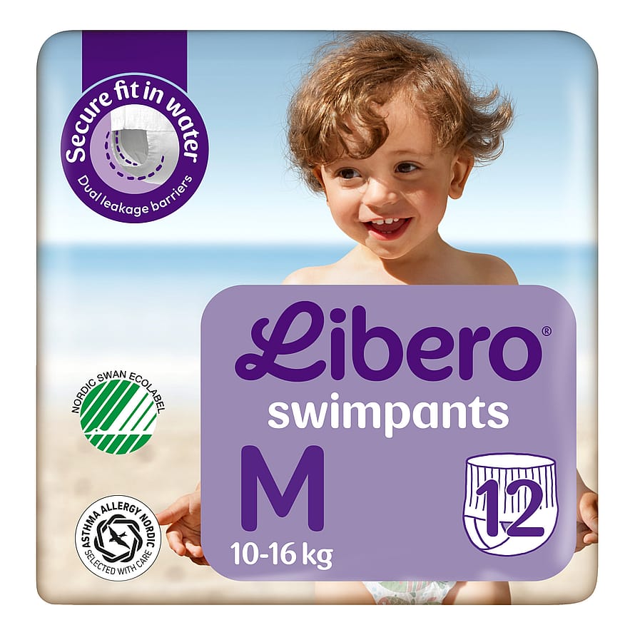 Libero Svømmeble Str. M, 10-16 kg, 12 stk.