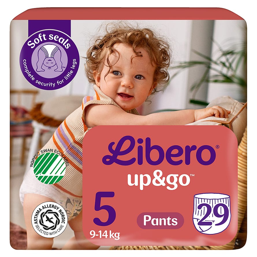Libero Up&Go Bukseble Str. 5, 9-14 kg - 29 stk