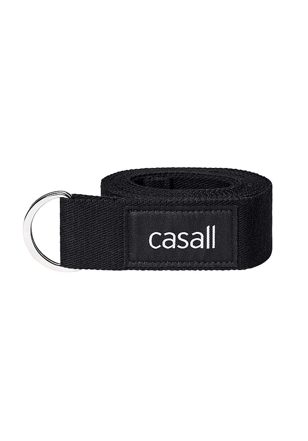 Casall Alignment Yoga Strap Black
