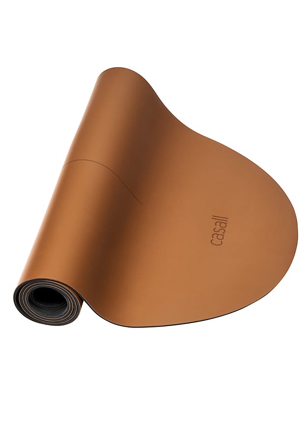 Casall Yoga Mat Grip & Cushion III Oval Vintage Brown 5 mm