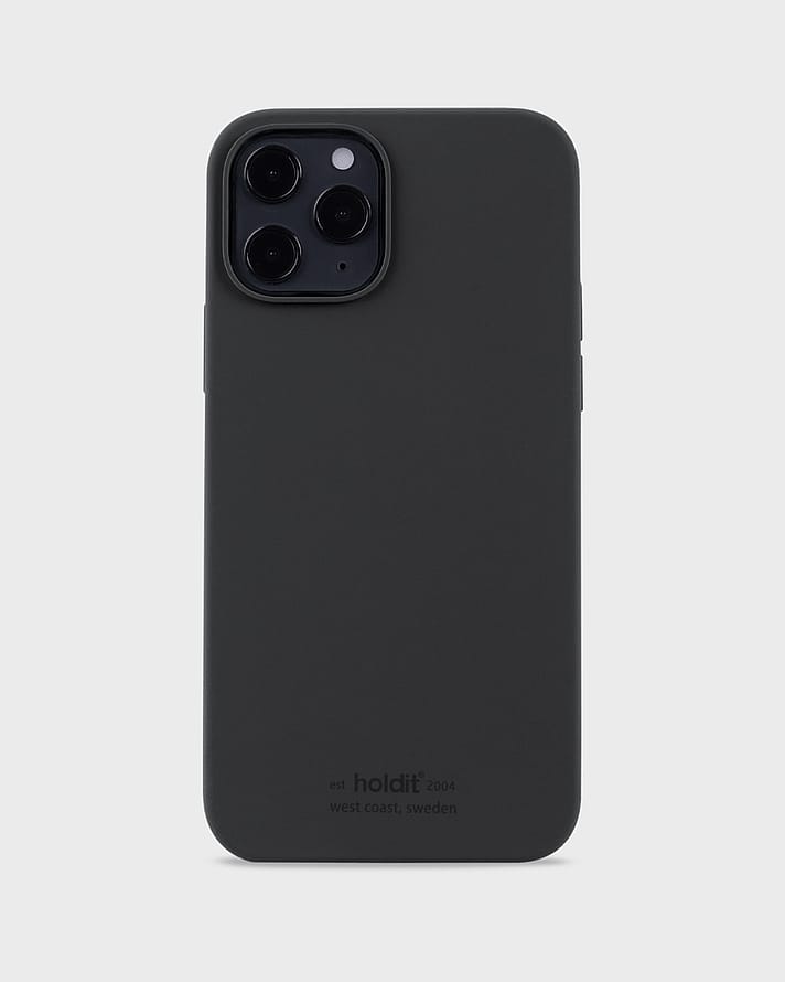 HOLDIT Silicone Case iPhone Black 12/12 Pro