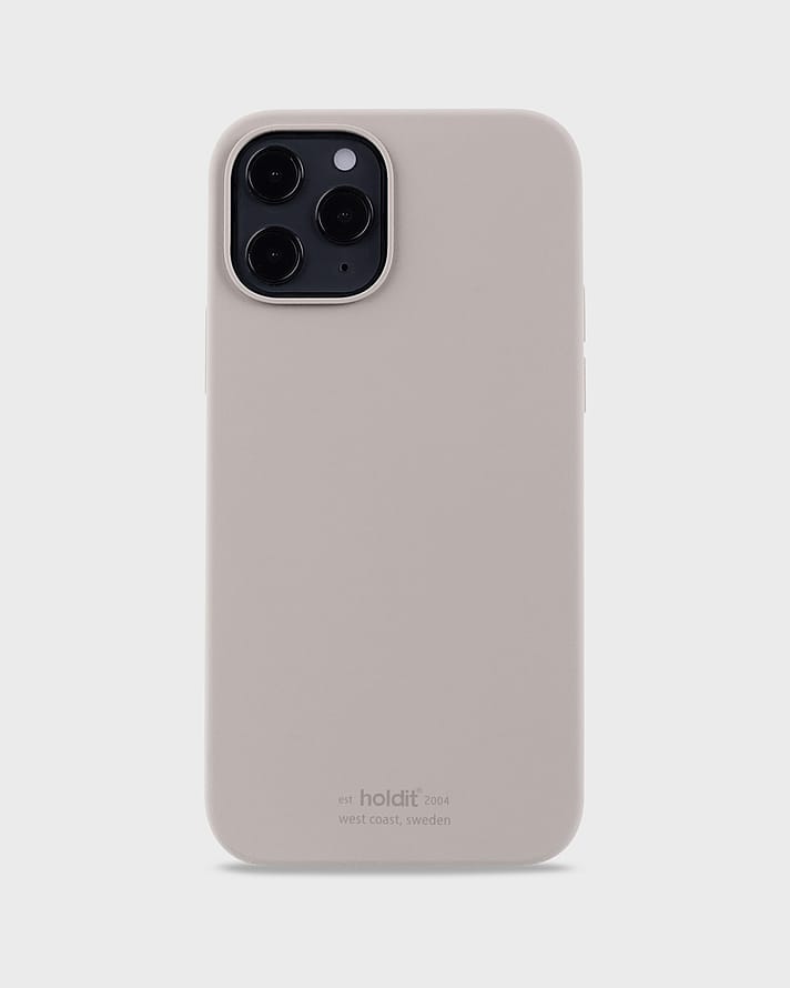 HOLDIT Silicone Case iPhone Taupe 12 ProMax