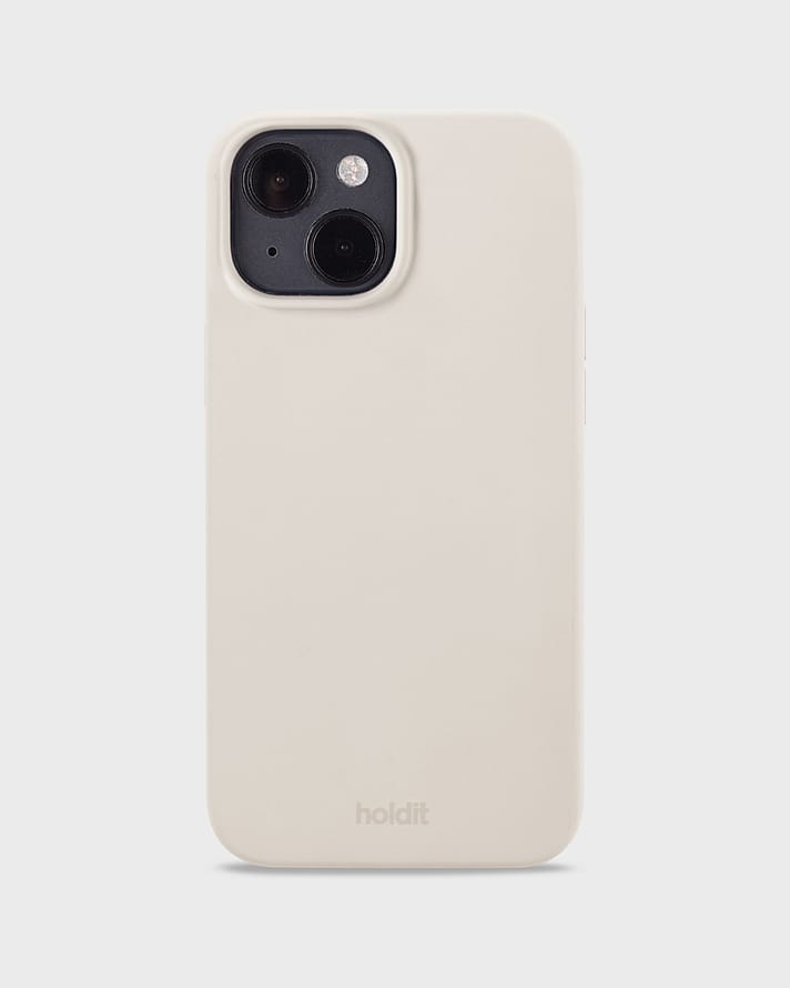HOLDIT Silicone Case iPhone Light Beige 14/13