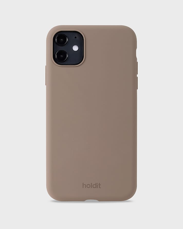 HOLDIT Silicone Case iPhone Mocha Brown 11/XR