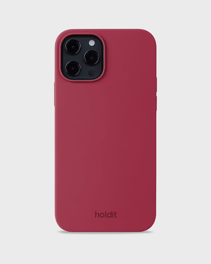 HOLDIT Silicone Case iPhone Red Velvet 12/12 Pro