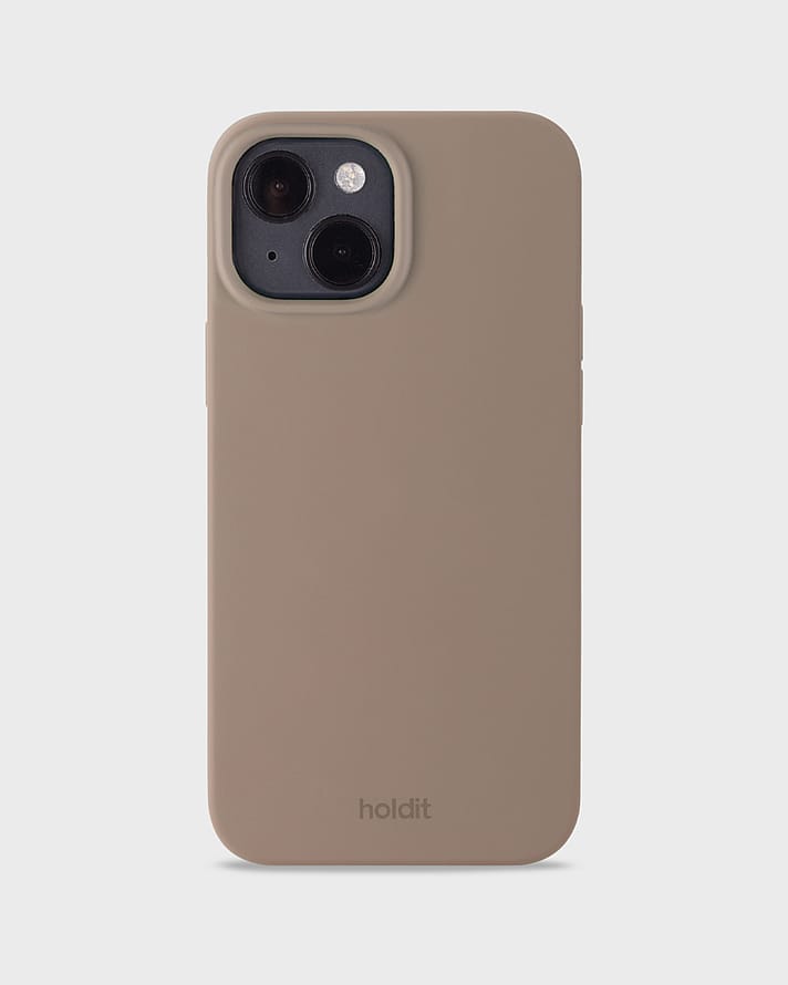 HOLDIT Silicone Case iPhone Mocha Brown 15