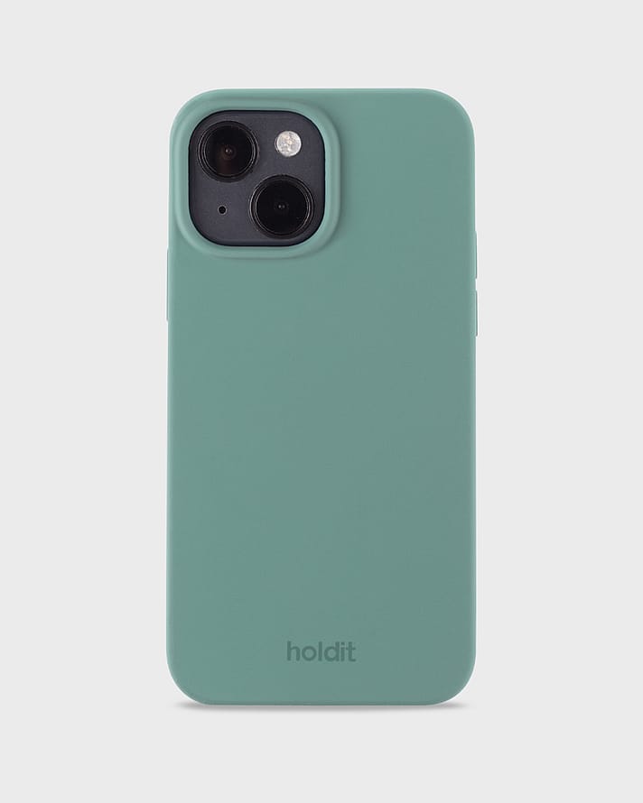 HOLDIT Silicone Case iPhone Moss Green 15