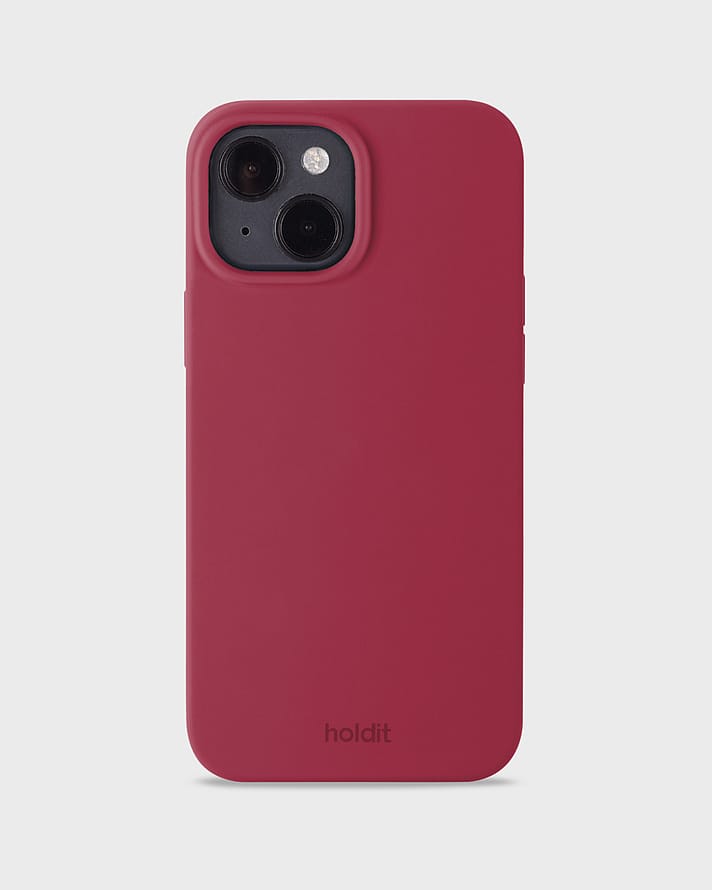 HOLDIT Silicone Case iPhone Red Velvet 15