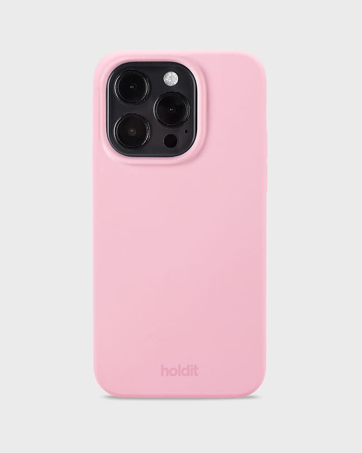 HOLDIT Silicone Case iPhone Pink 15 Pro