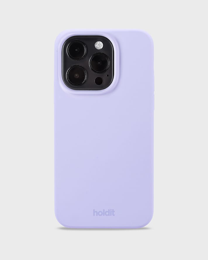 HOLDIT Silicone Case iPhone Lavender 15 Pro