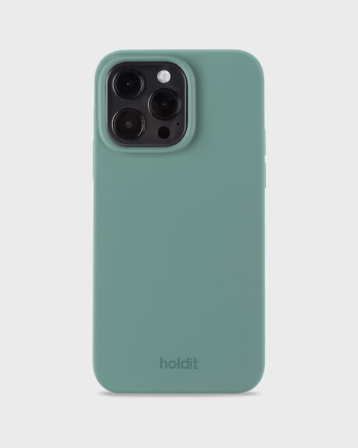 HOLDIT Silicone Case iPhone Moss Green 15 ProMax