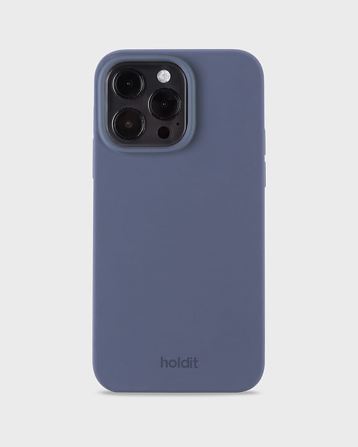 HOLDIT Silicone Case iPhone Pacific Blue 15 ProMax