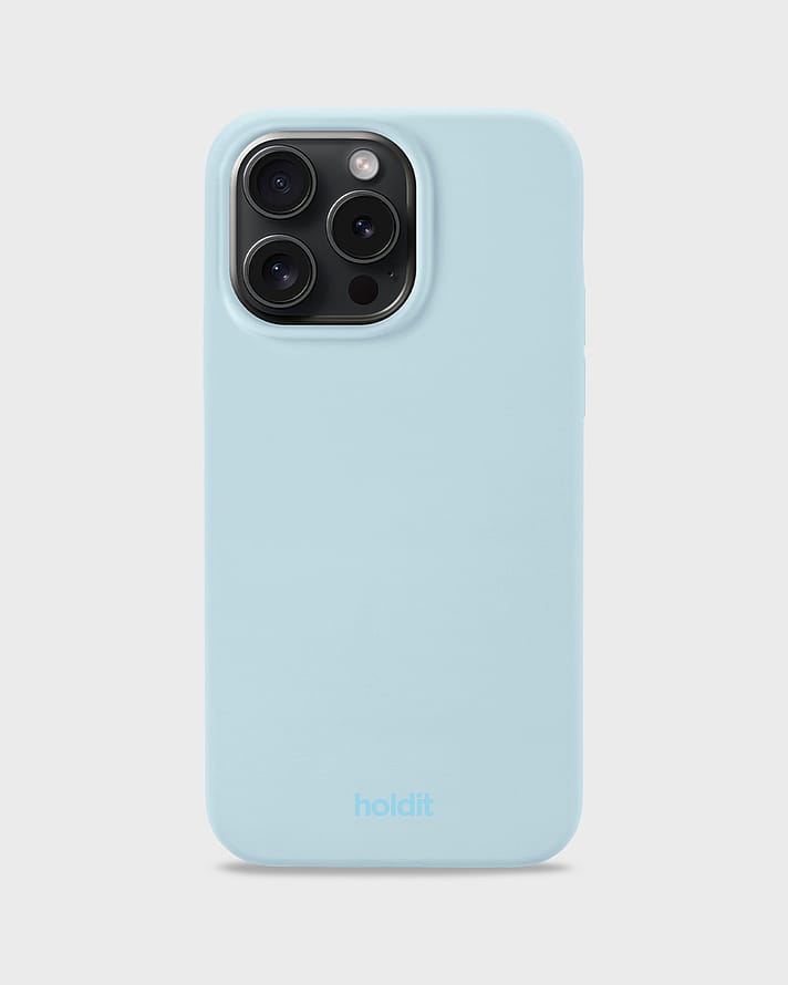 HOLDIT Silicone Case  iPhone Mineral Blue 15 ProMax