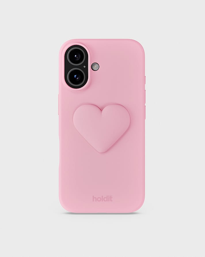 HOLDIT Silicone Sticker Heart Pink